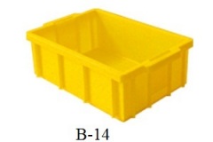 PLASTIC BINS & BIN RACKS