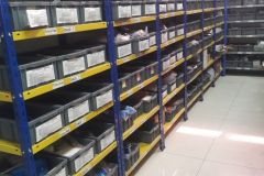 PLASTIC BINS & BIN RACKS